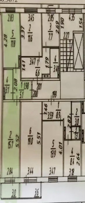 1-комнатная квартира, 35,7 м² — Большая Московская улица, 122