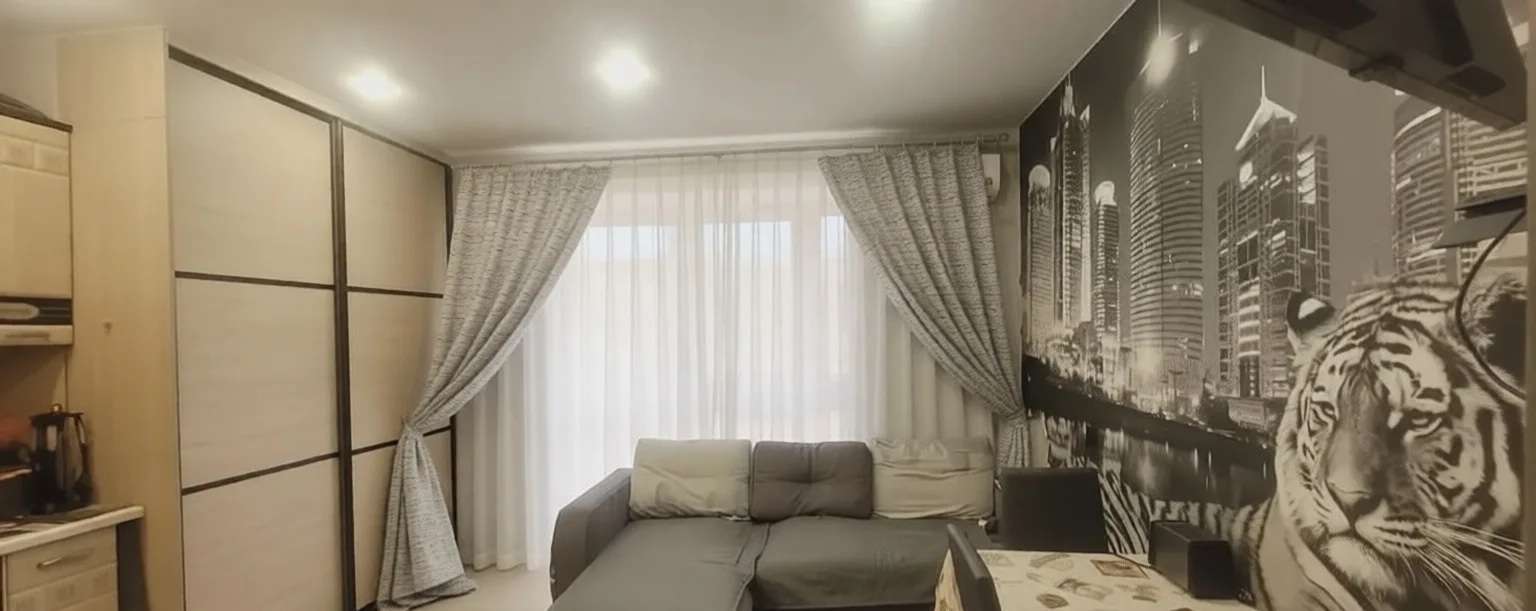 1-комнатная квартира, 41,3 м² — Каберова-Власьевская улица, 101