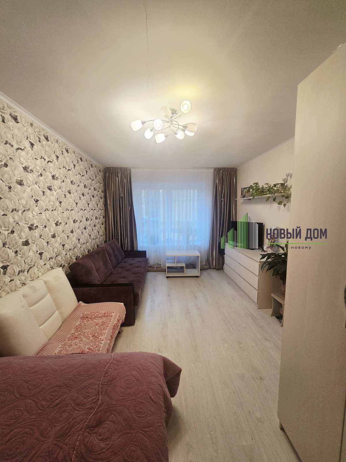 1-комнатная квартира, 39,2 м² — Бианки улица, 16